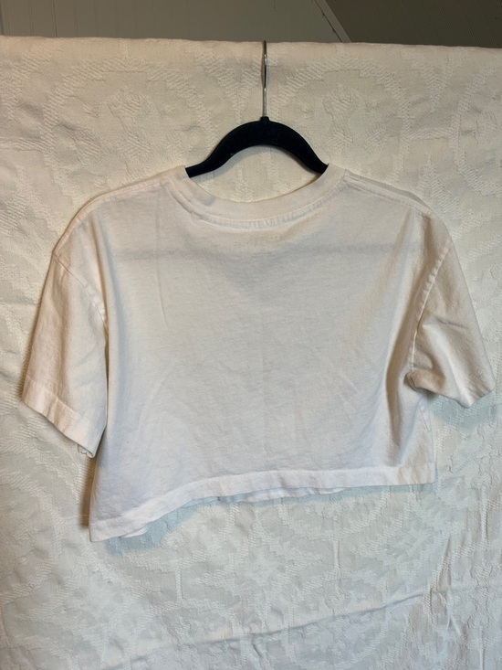 Urban Outfitters x KCHAU 'Universal Offerings' Rose Graphic Crop Tee, Size M - Picture 6 of 6